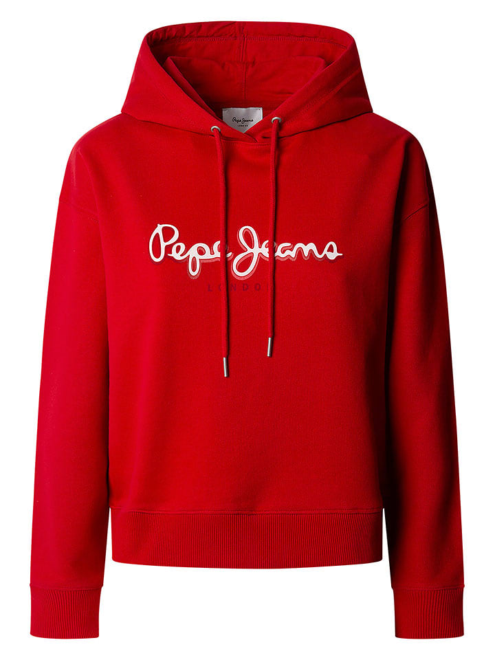 Pepe Jeans Bluza "Maddy" w kolorze czerwonym rozmiar: M