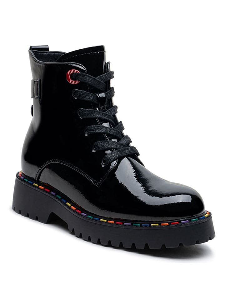 Foreverfolie Botki w kolorze czarnym rozmiar: 37