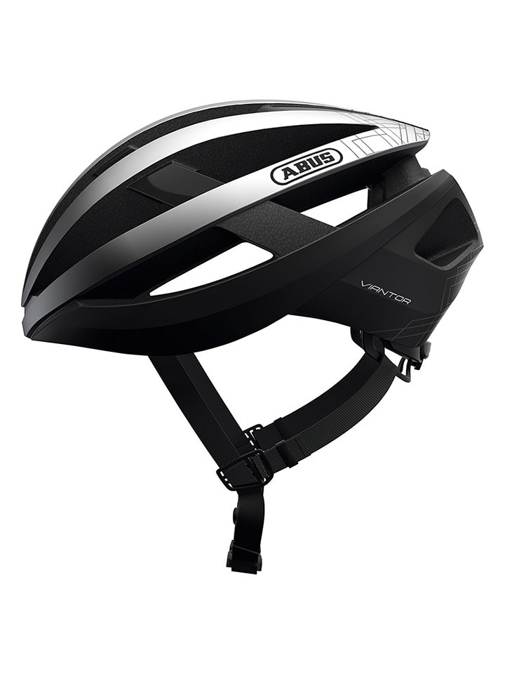 ABUS Kask rowerowy "Viantor" w kolorze srebrnym rozmiar: 58-62 cm