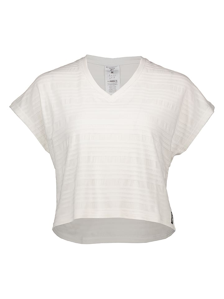 Reebok Koszulka "Perforated" w kolorze białym rozmiar: M