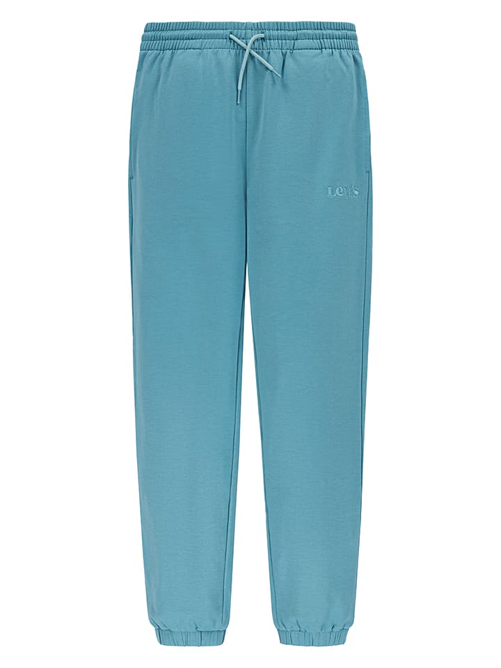 Levi's Kids Spodnie dresowe w kolorze turkusowym rozmiar: 152