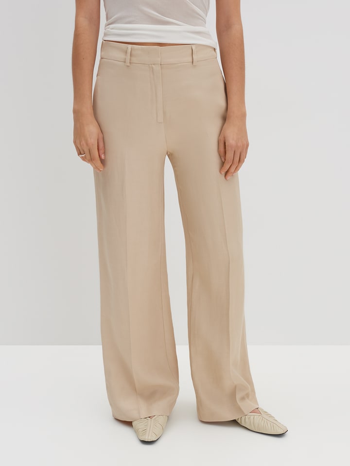 Someday Spodnie w kolorze beżowym rozmiar: 36