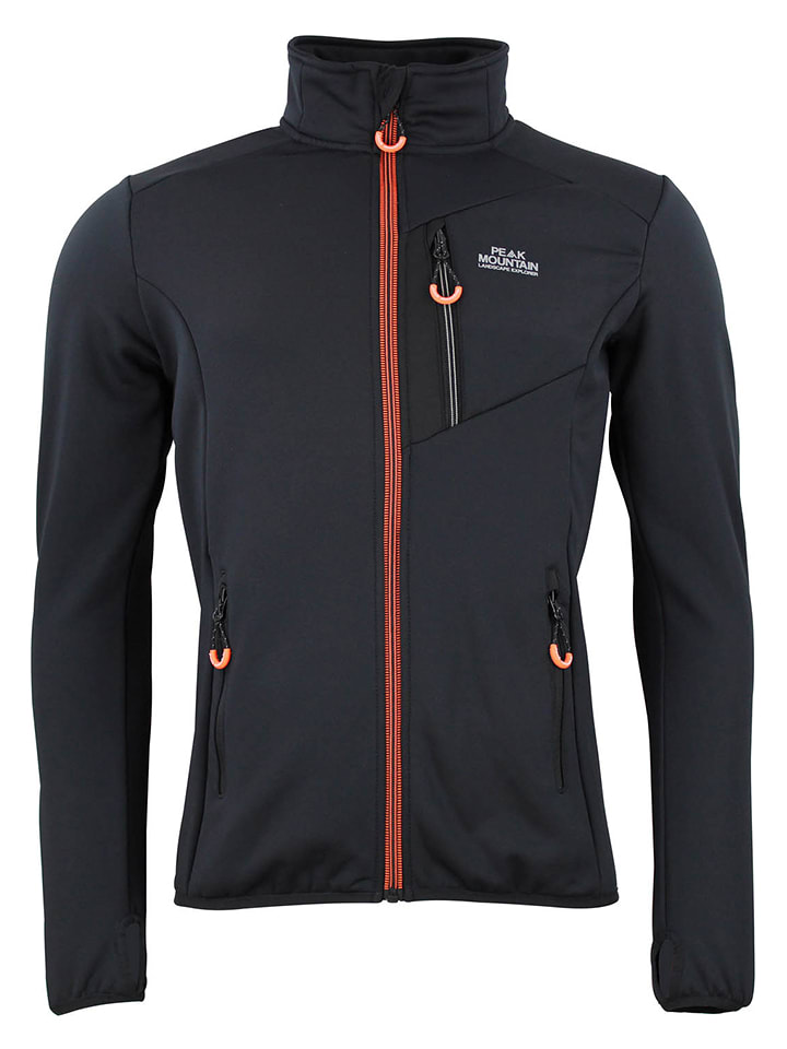 Peak Mountain Kurtka polarowa "Climo" w kolorze czarnym rozmiar: L