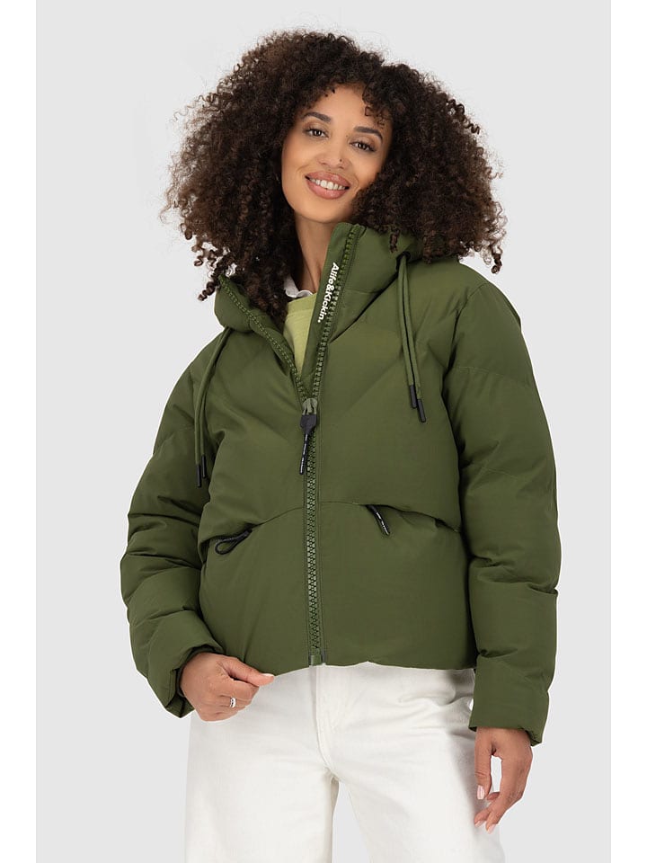 alife and kickin Kurtka zimowa "MurielAK" w kolorze khaki rozmiar: S