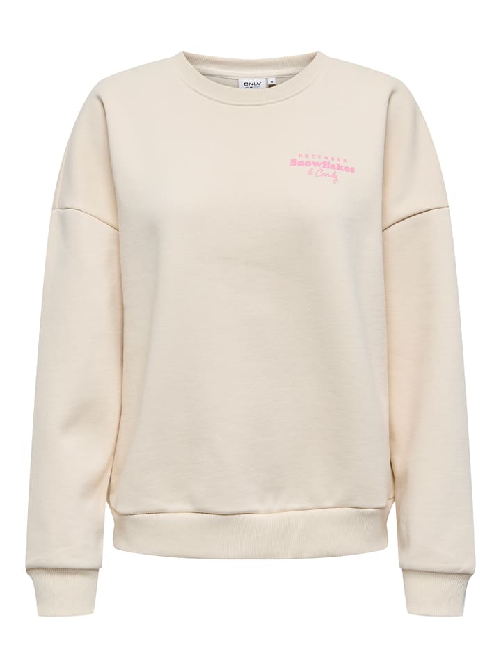 ONLY Bluza w kolorze kremowym rozmiar: S