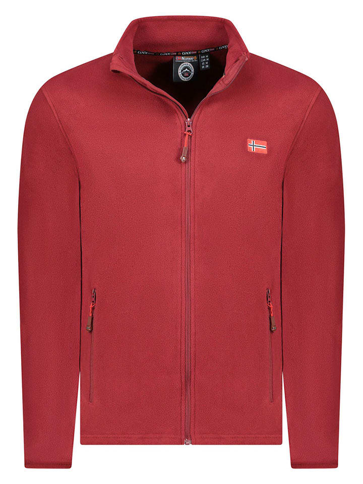 Geographical Norway Kurtka polarowa "Ulysse" w kolorze bordowym rozmiar: S