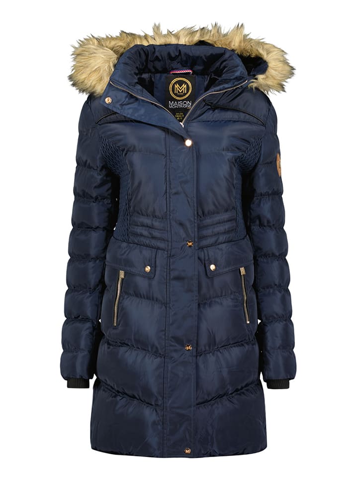 Maison Montaigne Parka "Badomai" w kolorze granatowym rozmiar: XXL