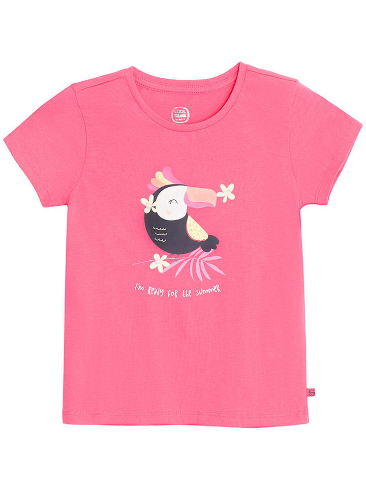 COOL CLUB Koszulka w kolorze różowym rozmiar: 98