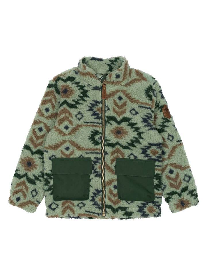 mikk-line Kurtka pluszowa w kolorze zielonym rozmiar: 98