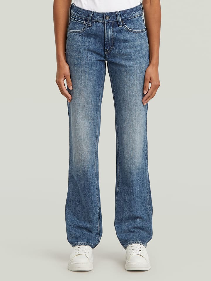 G-Star Dżinsy - Regular fit - w kolorze niebieskim rozmiar: W26/L32