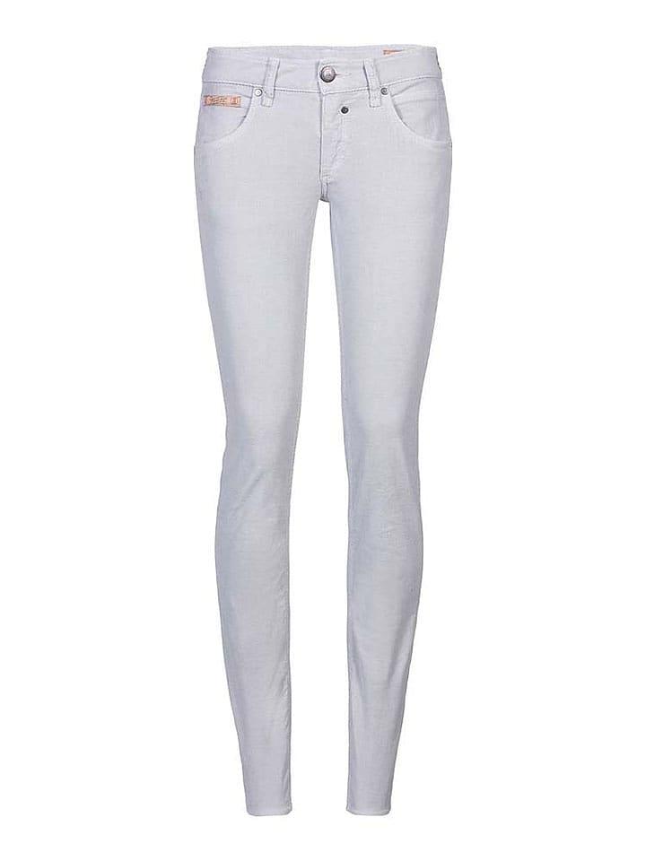 Herrlicher Spodnie w kolorze jasnoszarym rozmiar: W25/L32