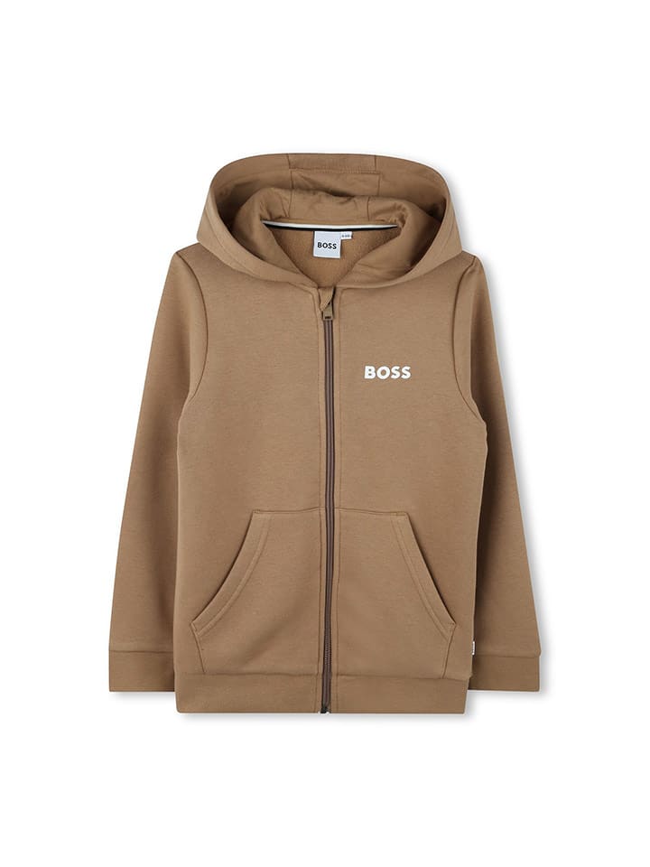 Hugo Boss Kids 2-częściowy zestaw w kolorze jasnobrązowym rozmiar: 176