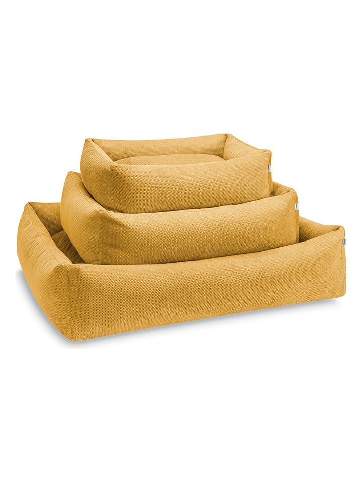 Laboni Legowisko "Tudor" w kolorze żółtym dla psa rozmiar: S