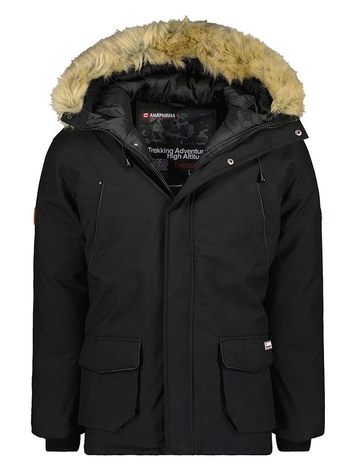 ANAPURNA Kurtka zimowa "Claudana" w kolorze czarnym rozmiar: XL