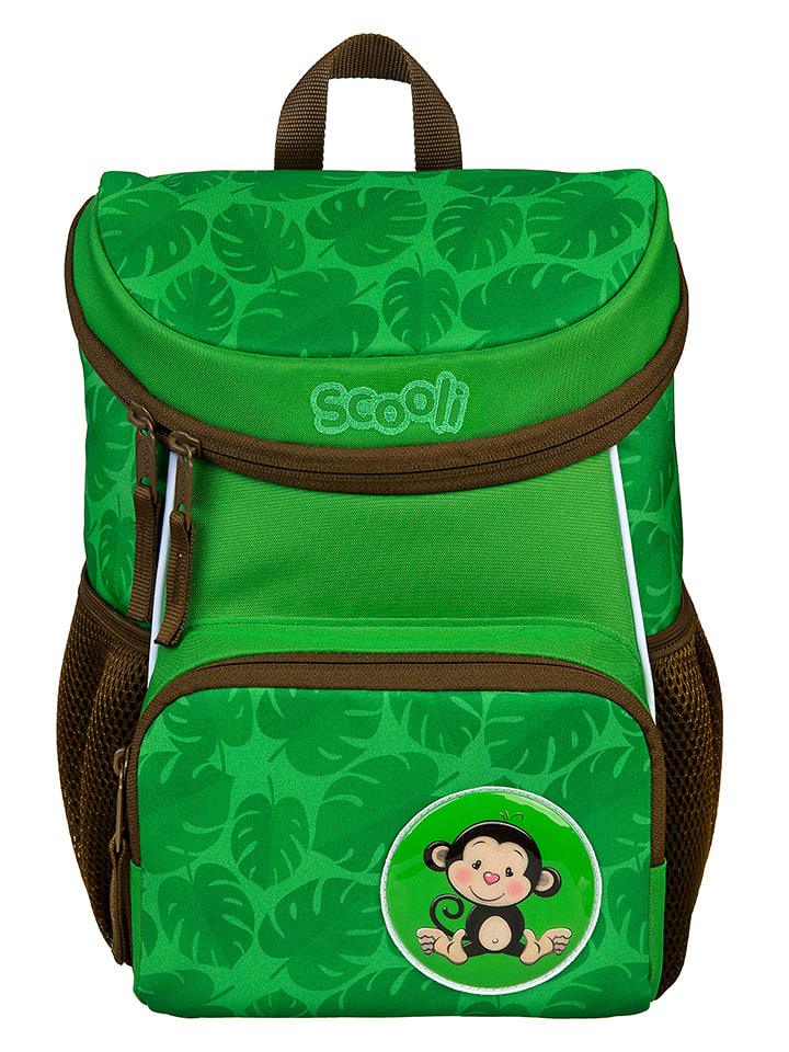 Undercover Plecak "Max Monkey" w kolorze zielonym - 20 x 29 x 13 cm rozmiar: onesize