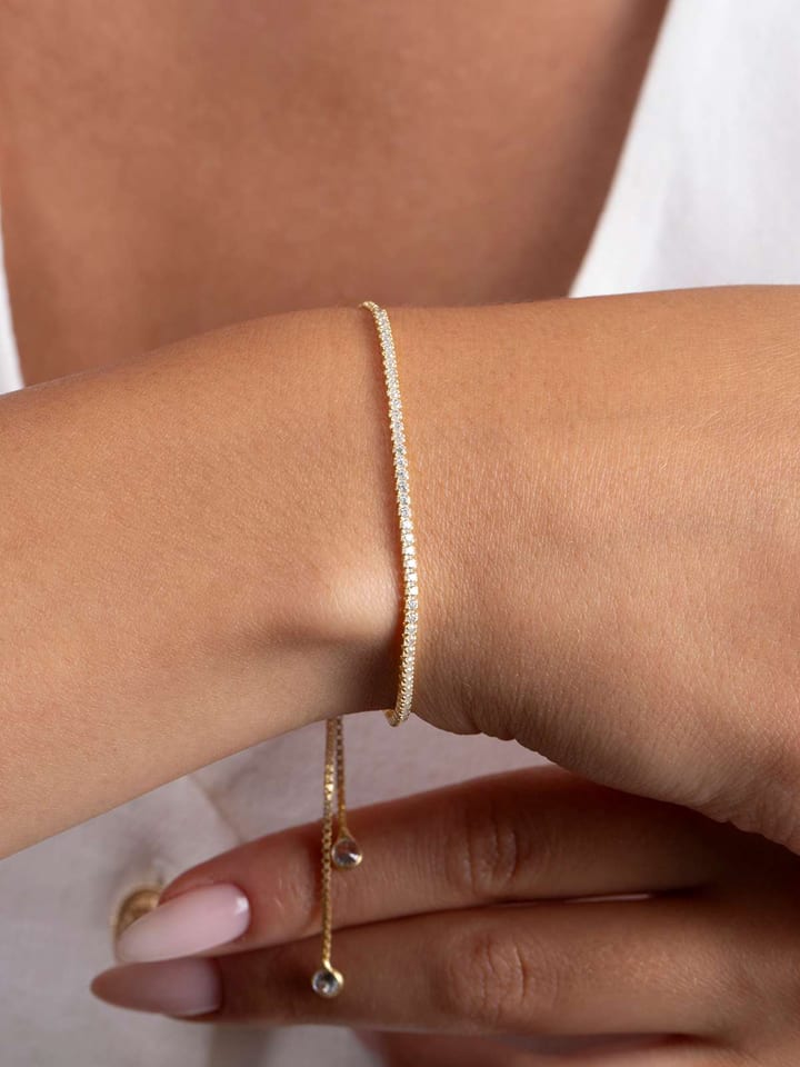 Lodie Silver Srebrna bransoletka z elementami ozdobnymi rozmiar: onesize