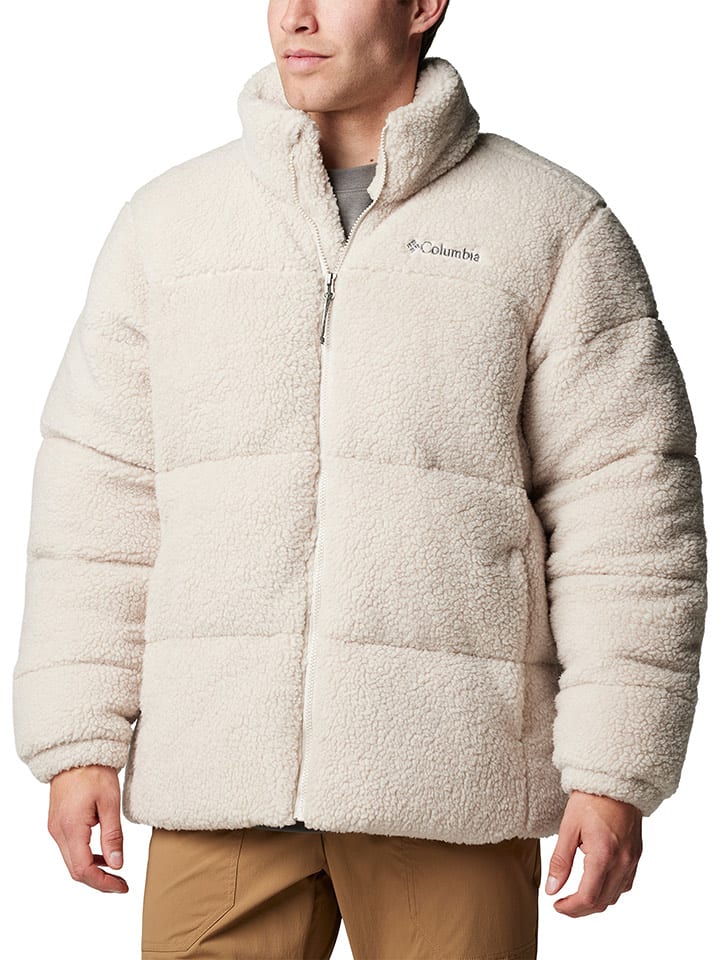 Columbia Kurtka zimowa "Puffect II" w kolorze beżowym rozmiar: XXL