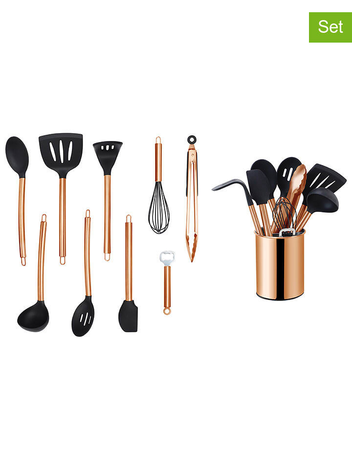 Echtwerk 10-częściowy zestaw pomocy kuchennych w kolorze miedzianym rozmiar: onesize