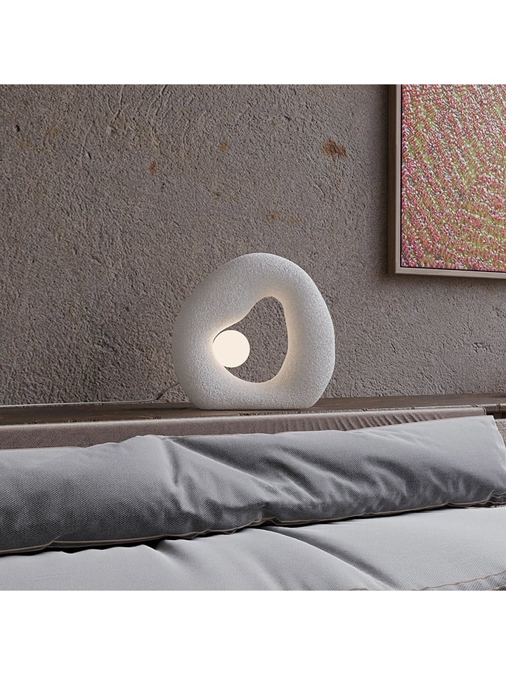 Opviq Lampa stołowa w kolorze białym - 38 x 38 cm rozmiar: onesize