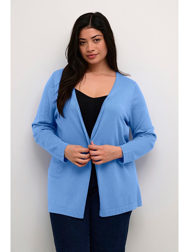 Kaffe Kardigan w kolorze błękitnym rozmiar: L