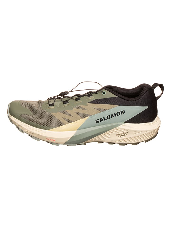 SALOMON Buty "Sense Ride 5" w kolorze khaki do biegania rozmiar: 48