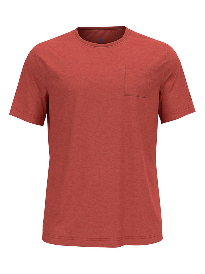 Odlo Koszulka funkcyjna "Ascent" w kolorze czerwonym rozmiar: S