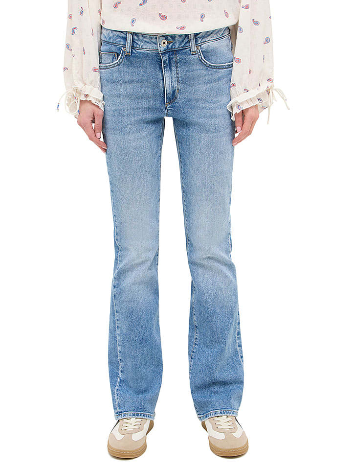 Mustang Dżinsy - Flared fit - w kolorze błękitnym rozmiar: W31/L32