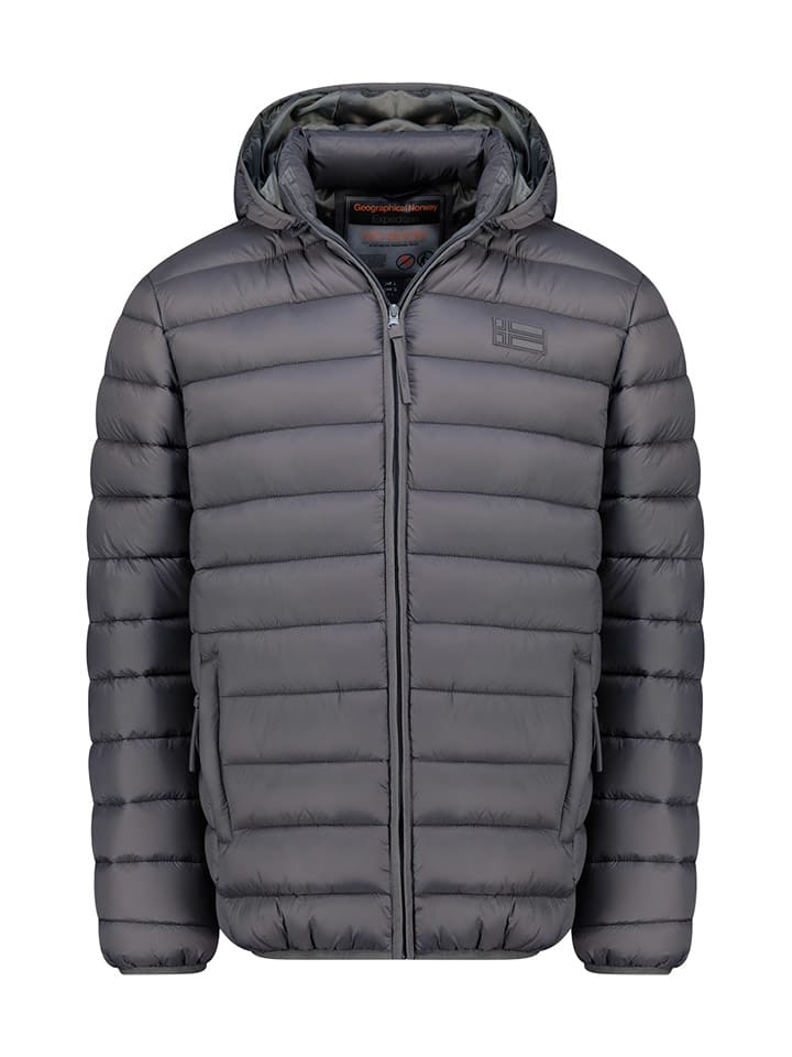 Geographical Norway Kurtka pikowana "Amichoko" w kolorze antracytowym rozmiar: XXL