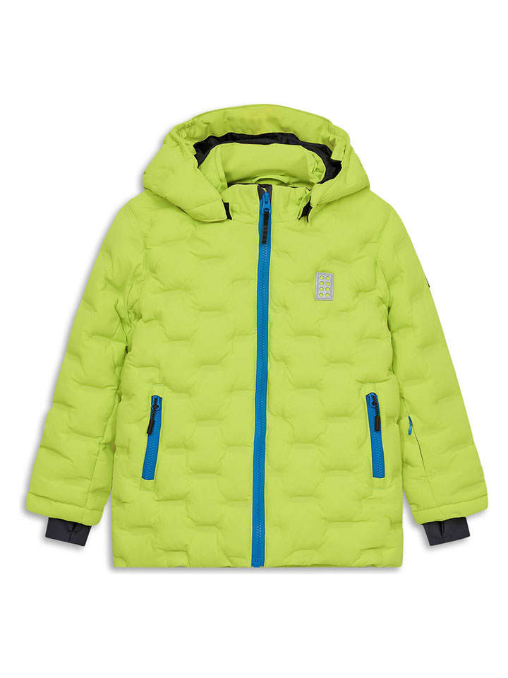 LEGO Kurtka pikowana "Jipe" w kolorze zielonym rozmiar: 134