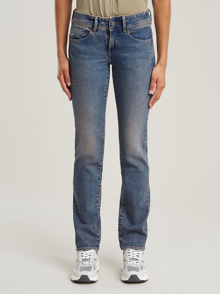 G-Star Dżinsy - Regular fit - w kolorze niebieskim rozmiar: W28/L32