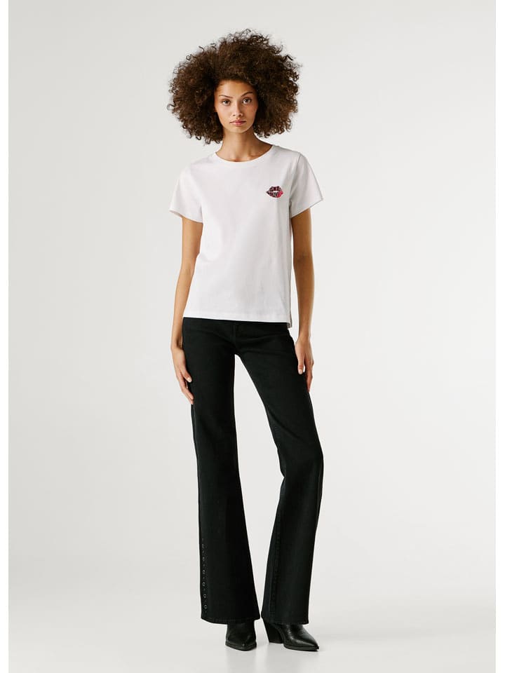 Pepe Jeans Koszulka "Brule" w kolorze białym rozmiar: XL