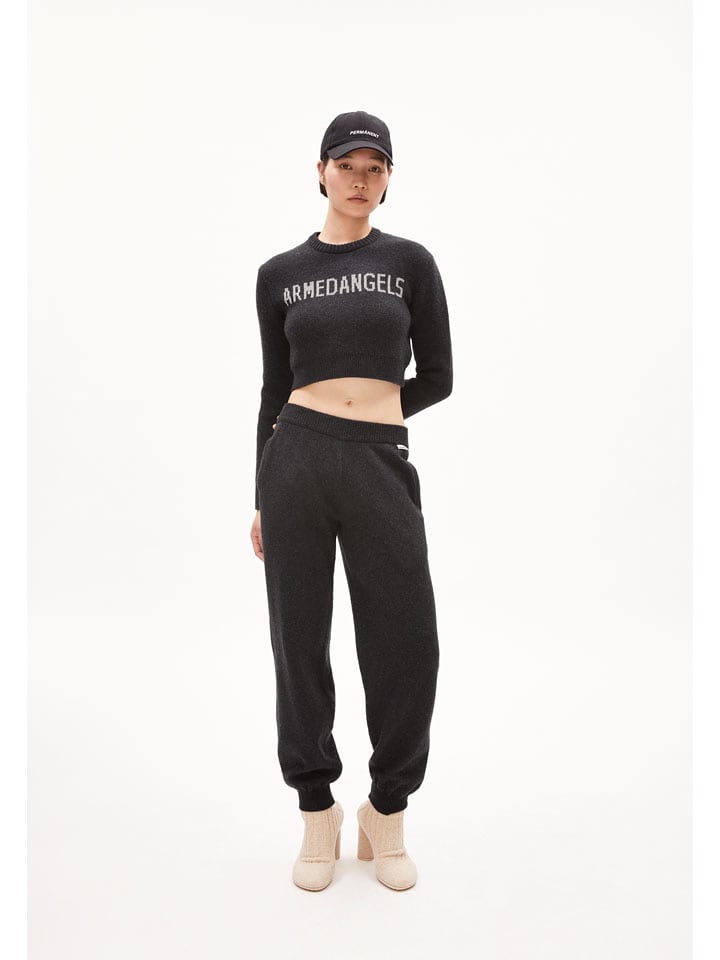 armedangels Sweter "Mejaa" w kolorze czarnym rozmiar: XS