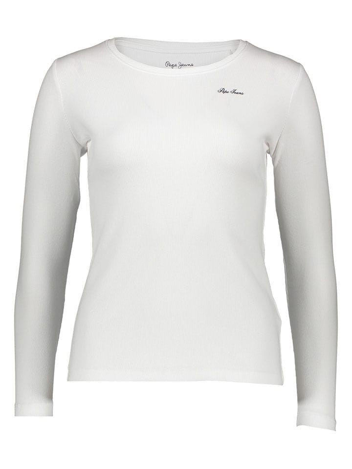 Pepe Jeans Koszulka w kolorze białym rozmiar: XS