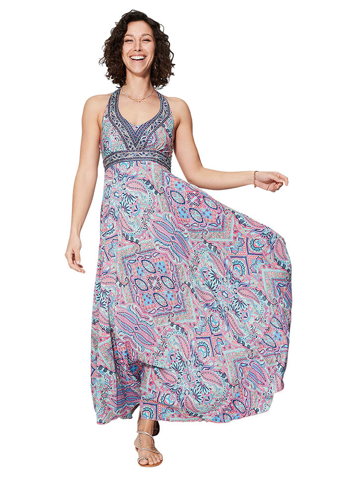 Ipanima Sukienka w kolorze jasnoróżowo-błękitnym rozmiar: 38/40