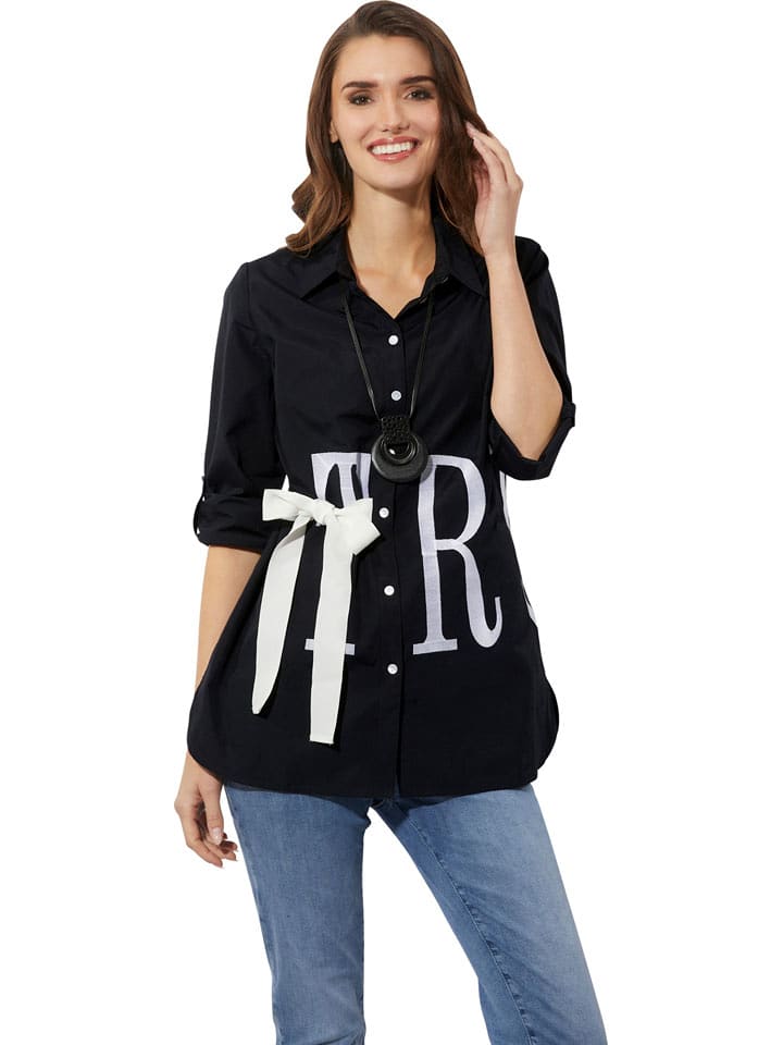 WITT WEIDEN Bluzka w kolorze czarnym rozmiar: 50