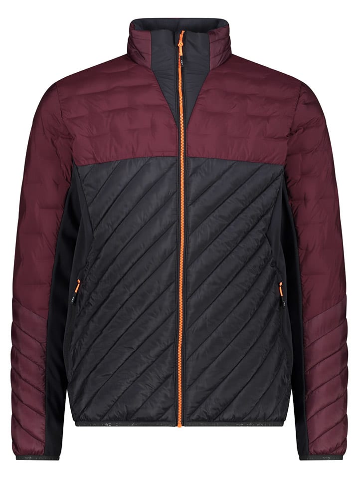 CMP Kurtka hybrydowa w kolorze czarno-czerwonym rozmiar: 48