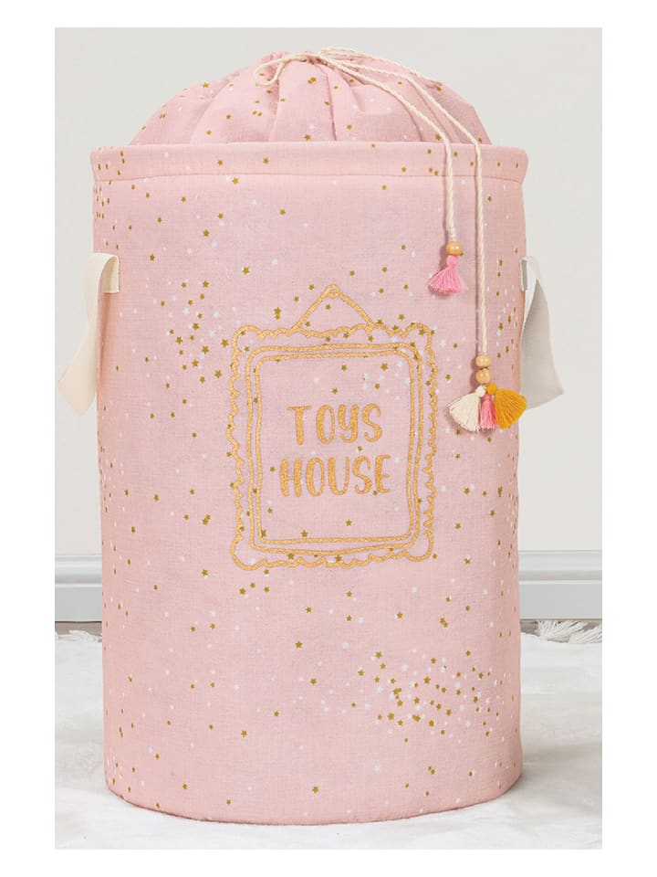 Scandinavia Concept Kosz "KALS-04270" w kolorze jasnoróżowym - (W)46 x Ø 31 cm rozmiar: onesize