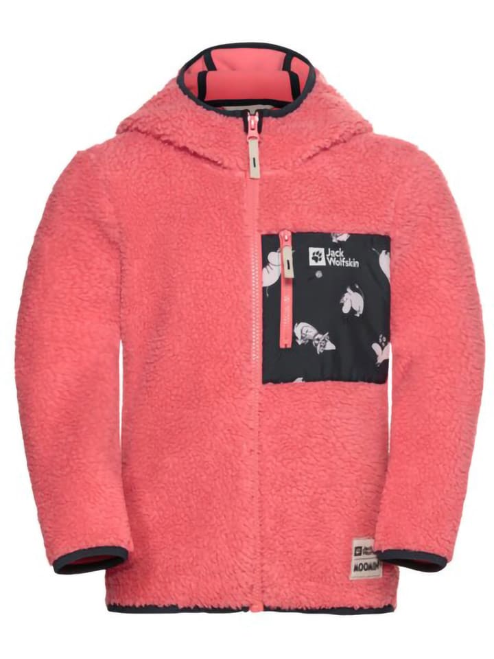 Jack Wolfskin Kurtka polarowa "Moomin Ice Curl" w kolorze różowym rozmiar: 92