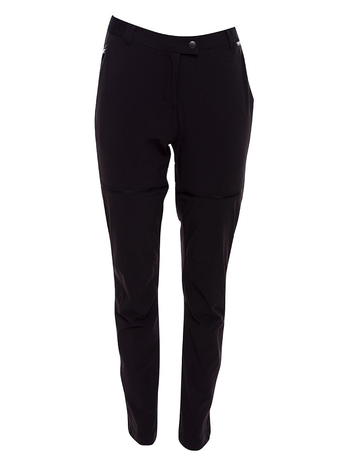 Regatta Spodnie funkcyjne Zipp-Off "Mountain" w kolorze czarnym rozmiar: 38