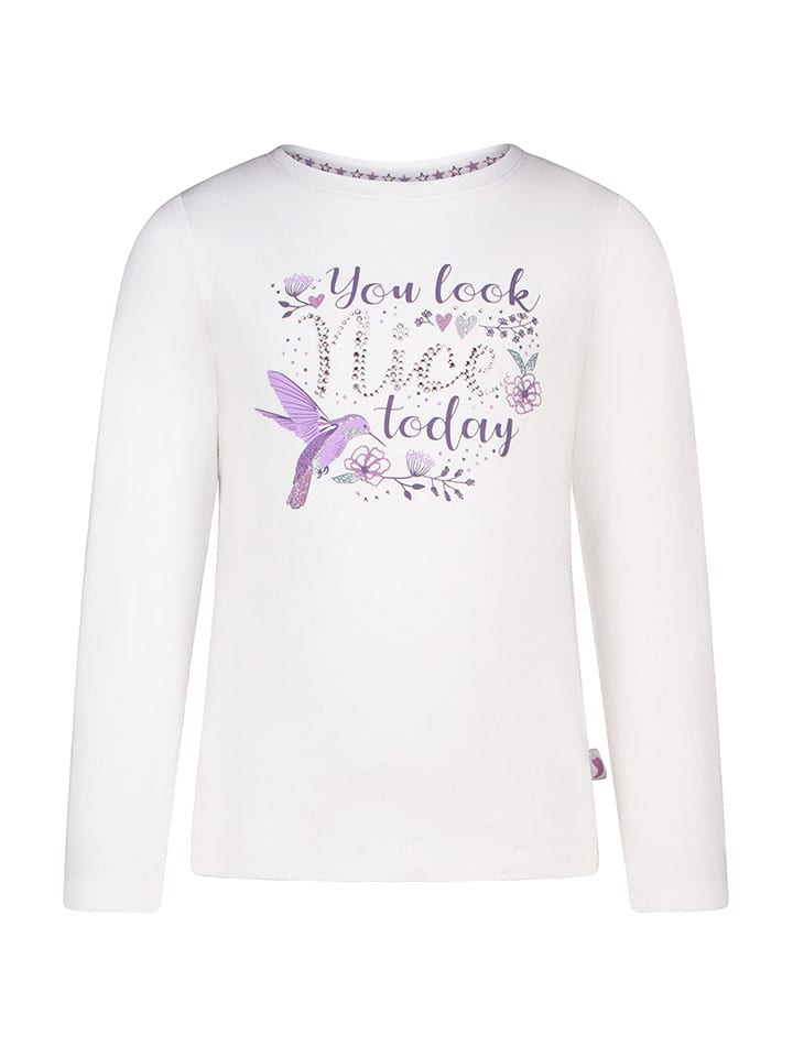 Salt and Pepper Koszulka "Colibri" w kolorze białym rozmiar: 116/122