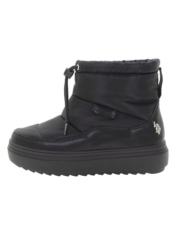 U.S. Polo Assn. Botki zimowe w kolorze czarnym rozmiar: 35