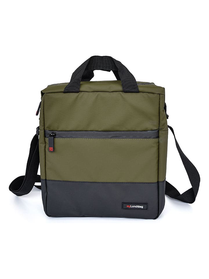 IRIS Torba termiczna w kolorze oliwkowym na lunch - 24 x 27 x 11 cm rozmiar: onesize