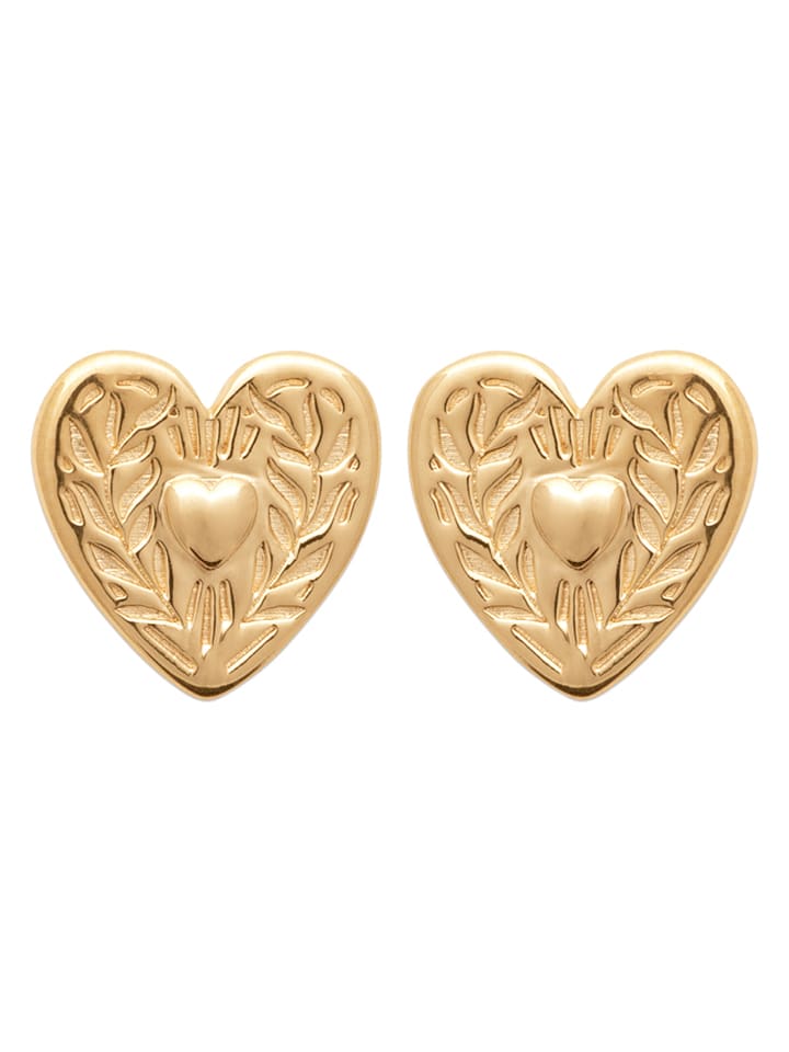 L'Atélier Précieux Pozłacane kolczyki-wkrętki rozmiar: onesize