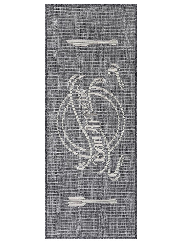 Hanse Home Chodnik kuchenny "Bon Appetit" w kolorze szaro-kremowym rozmiar: 62x150 cm