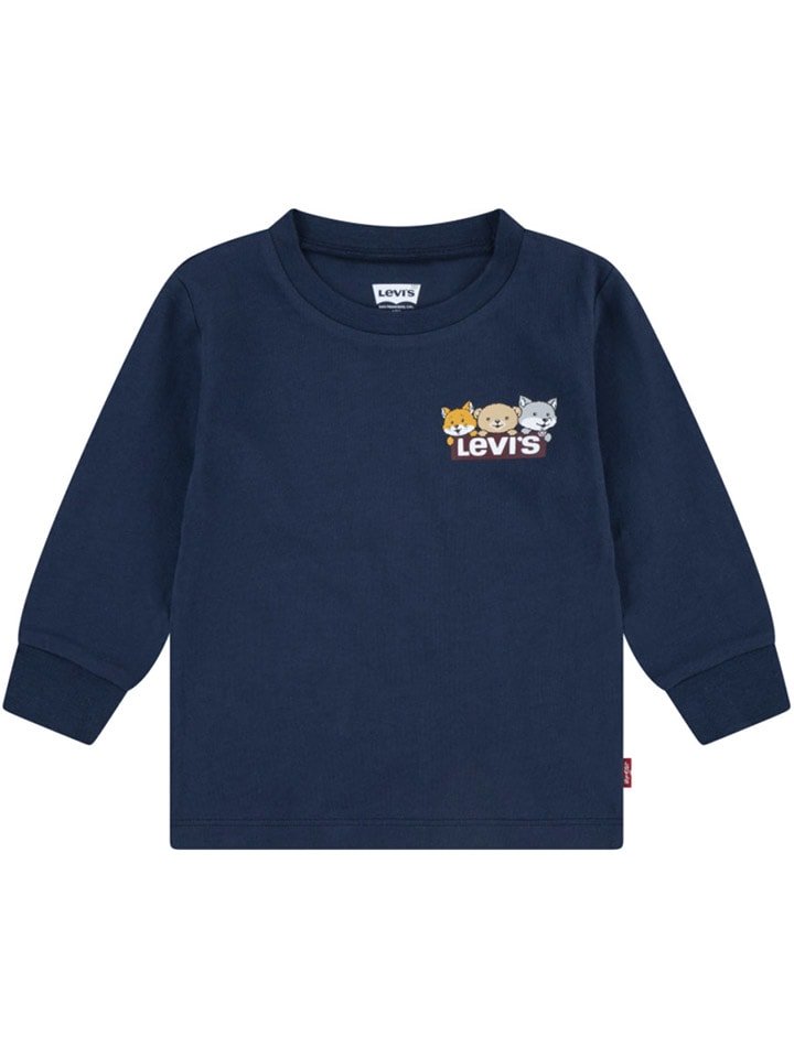 Levi's Kids Koszulka w kolorze granatowym rozmiar: 86