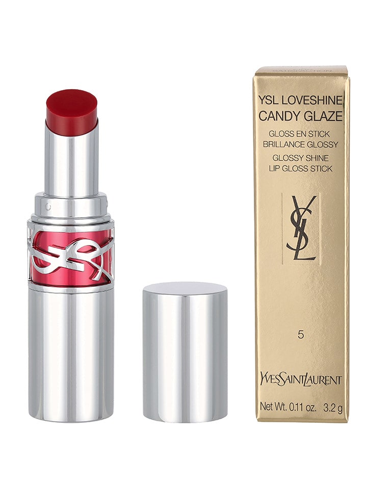 Yves Saint Laurent Szminka "Loveshine Candy Glaze - #05 Pink Satisfaction" - 3,2 g rozmiar: onesize