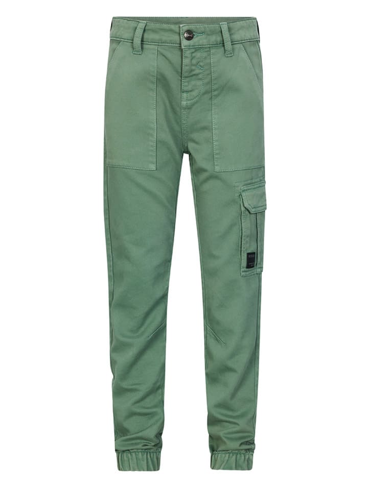 Retour Bojówki "Nigel" w kolorze zielonym rozmiar: 176