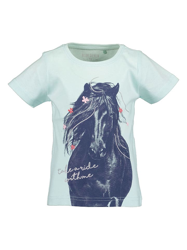 Blue Seven Koszulka w kolorze błękitnym rozmiar: 92