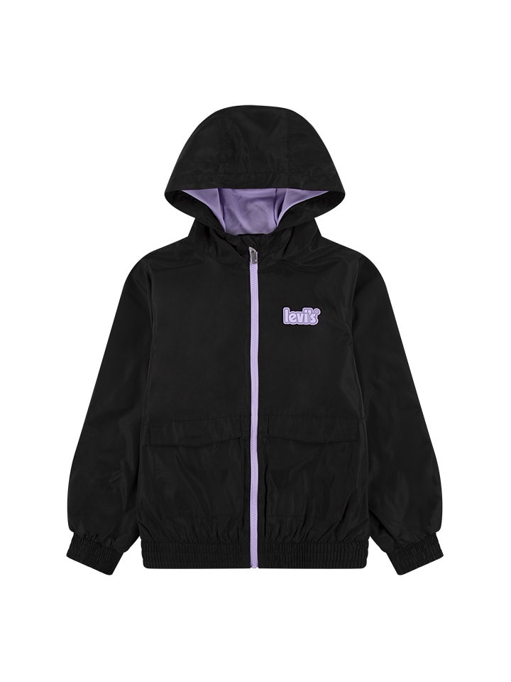 Levi's Kids Kurtka przeciwdeszczowa w kolorze czarnym rozmiar: 140