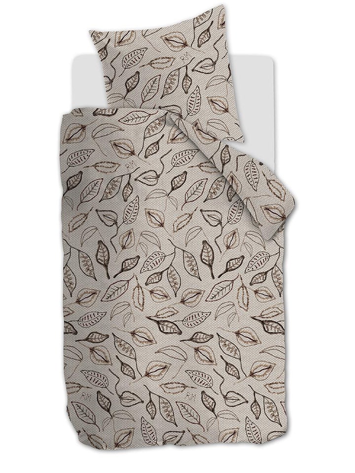 Rivièra Maison Komplet pościeli "Fabulous Fall" w kolorze beżowym rozmiar: 135x200 cm